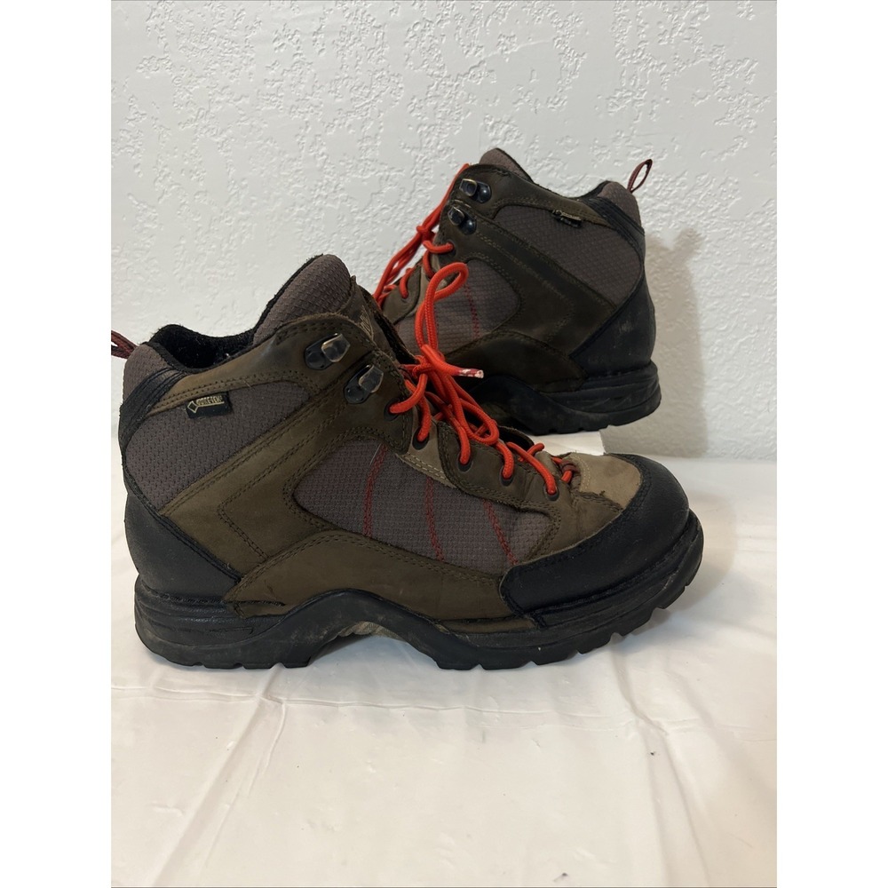 Danner Radical 452 Gore-Tex Olive Brown‎ 5.5 Mid Hiking Boots Waterproof Size 11